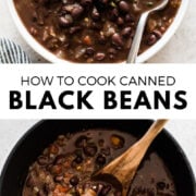 Best Ever Easy and Quick Canned Black Beans Recipe - ¡HOLA! JALAPEÑO