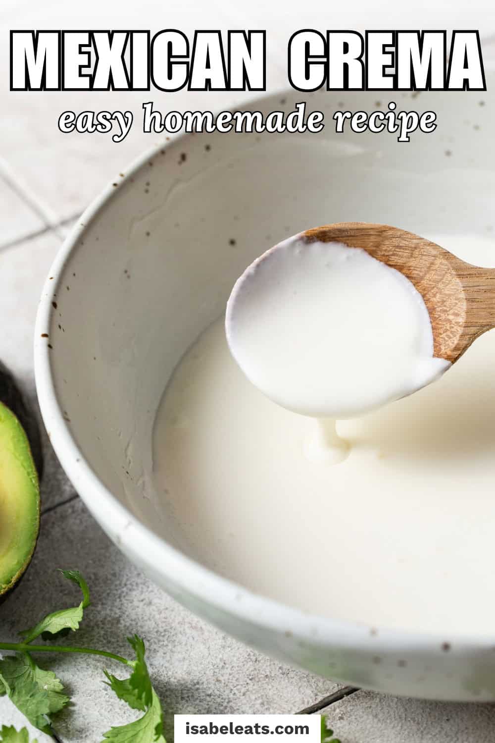 Mexican Crema - Isabel Eats