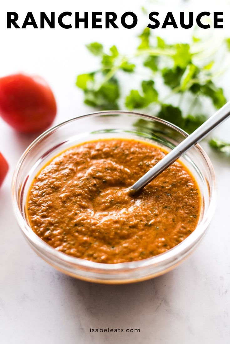 Easy Ranchero Sauce - Isabel Eats