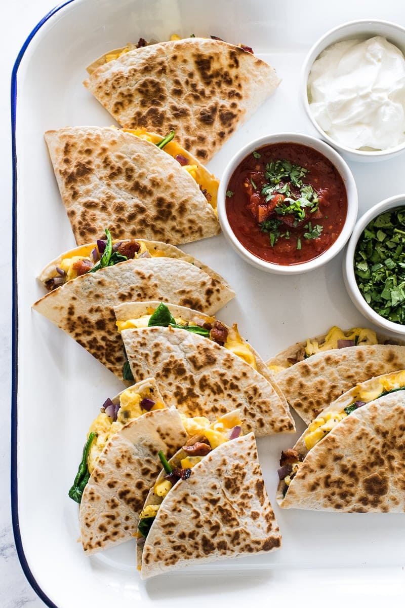 Easy Breakfast Quesadillas