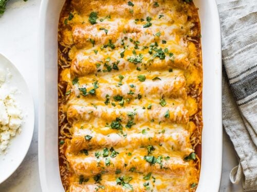 Easy Chicken Enchiladas