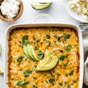 Chicken tamale casserole