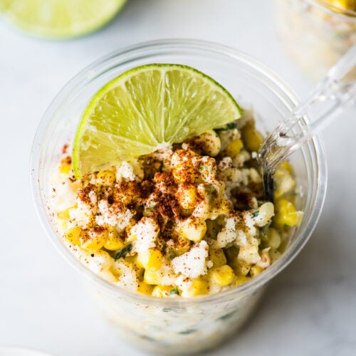 Is mexican street corn dip served cold