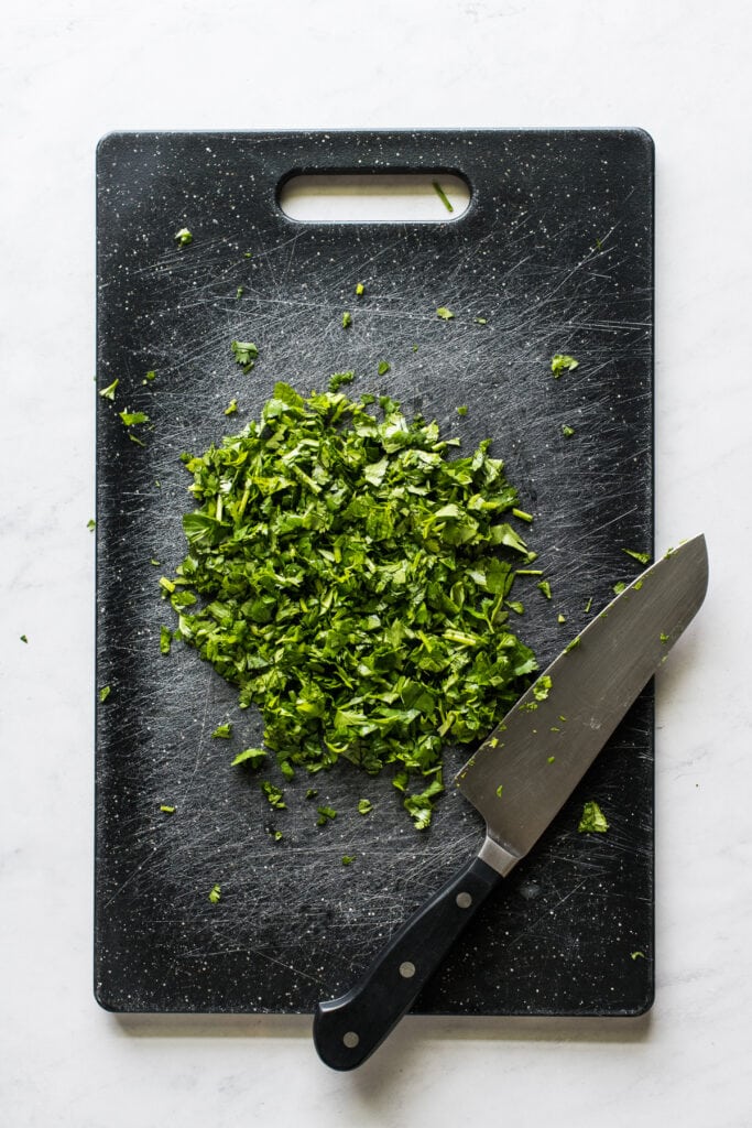 How to Chop Cilantro Isabel Eats