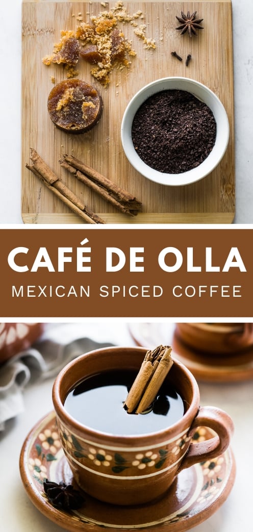 Café de Olla {Traditional Mexican Coffee} - Isabel Eats