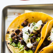 Black Bean Tacos