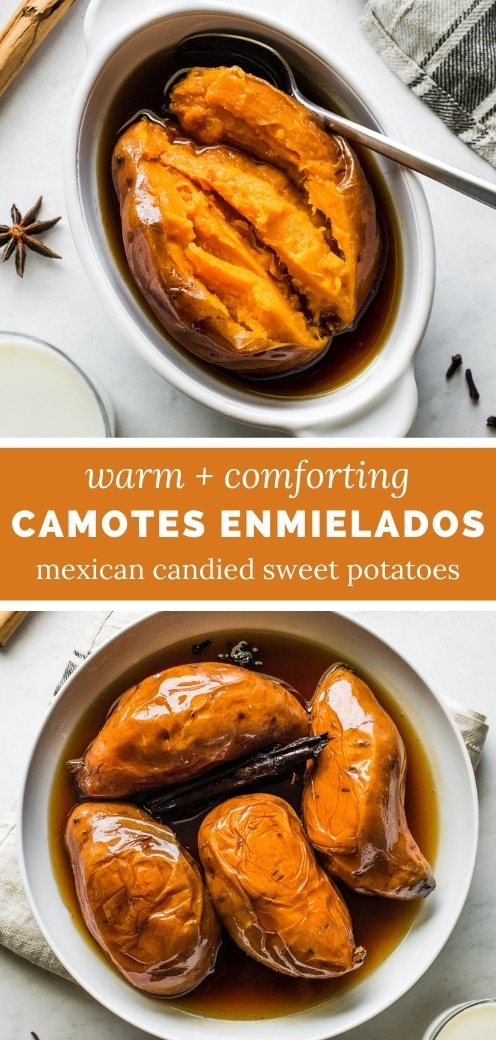 Camote Enmielado (Mexican Candied Sweet Potatoes) - Isabel Eats