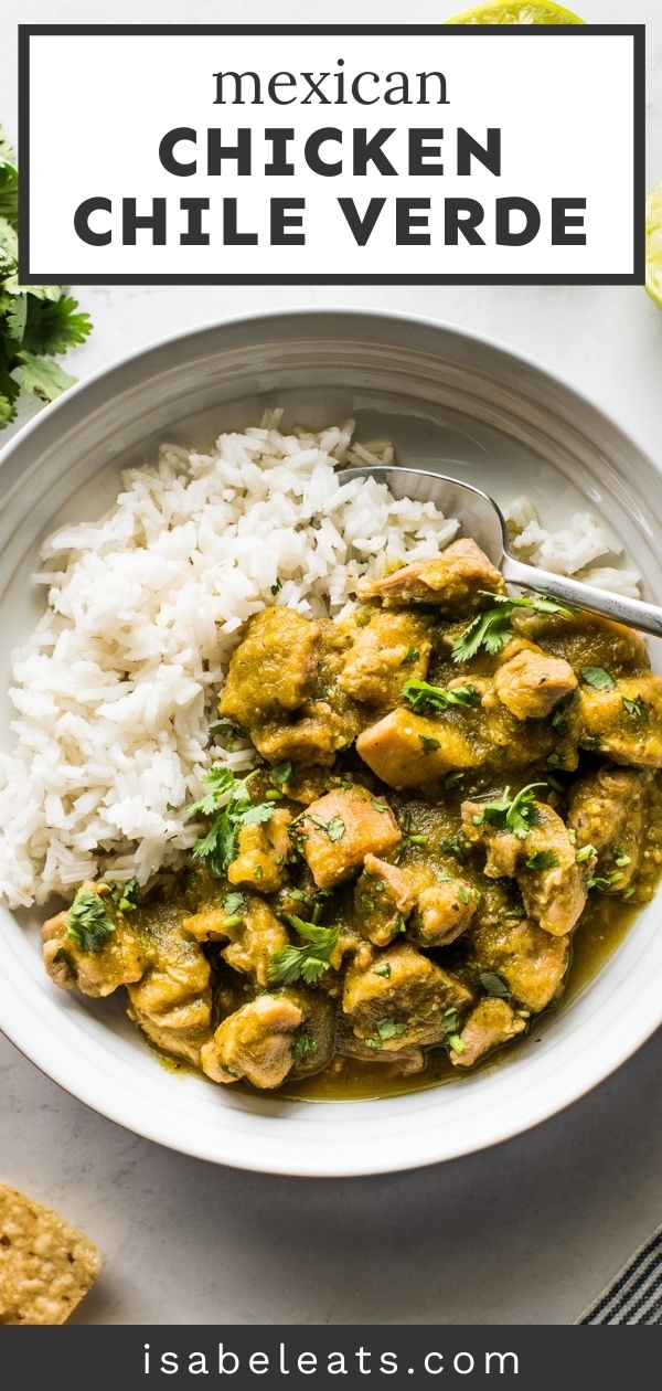 Chicken Chile Verde Isabel Eats