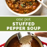 Stuffed Pepper Soup