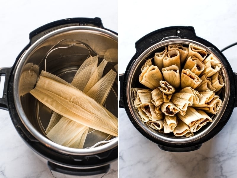 How to make tamales in the Instant Pot