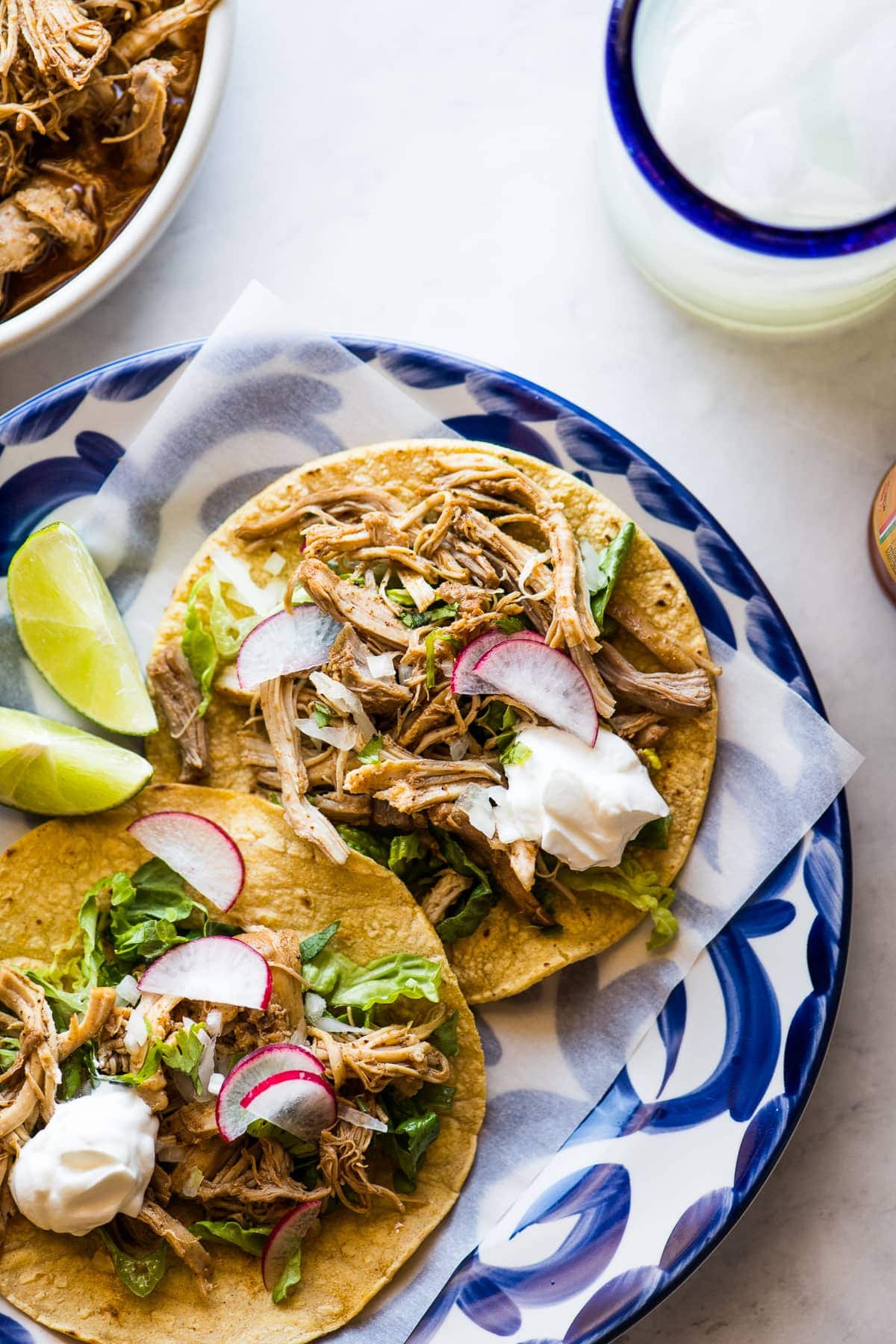 Instant Pot Chicken Tacos