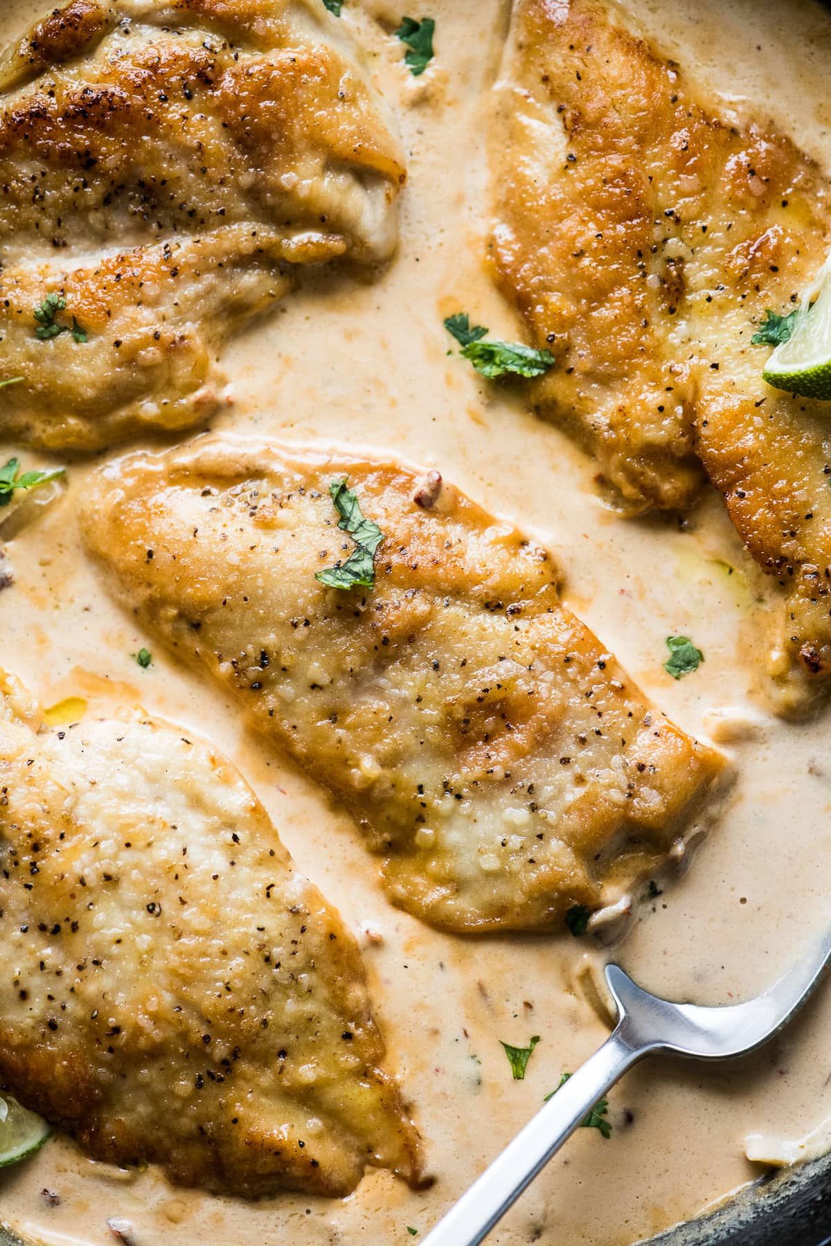 Pollo en Chipotle - Creamy Chipotle Chicken