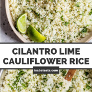 Cilantro Lime Cauliflower Rice