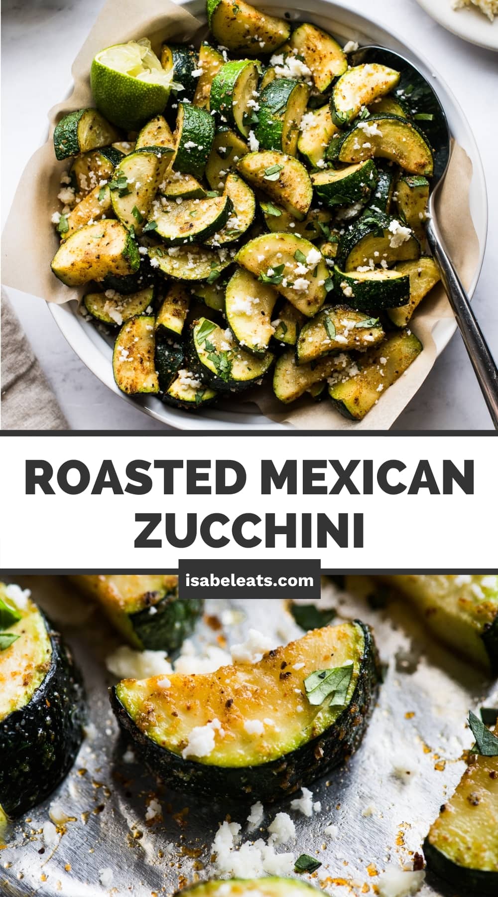 Roasted Mexican Zucchini