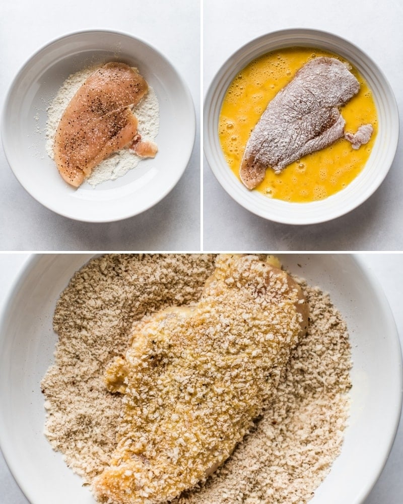 How to make Milanesa de Pollo step by step