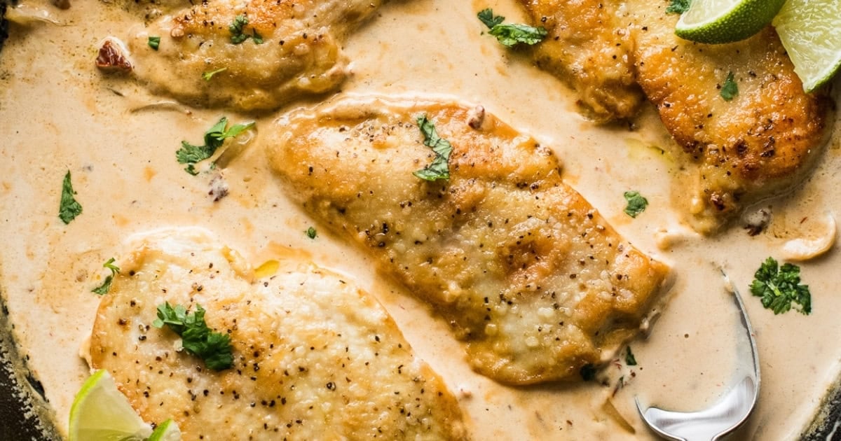 Pollo en Crema de Chipotle