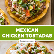 Chicken Tostadas