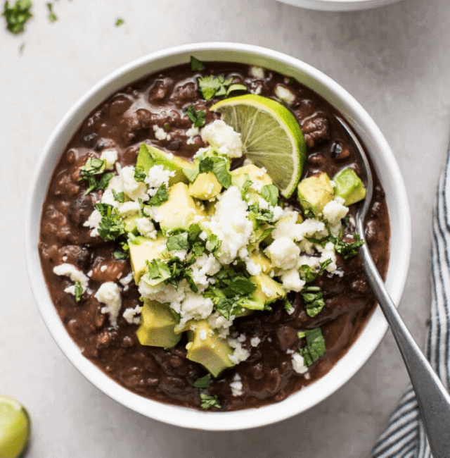EASY BLACK BEAN SOUP RECIPE-COVER IMAGE