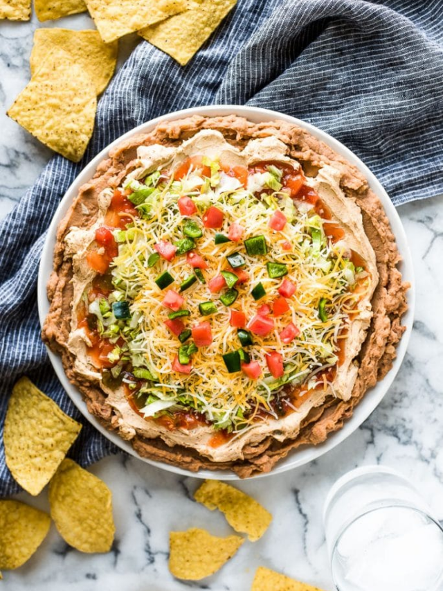 HEALTHY TACO DIP STORY Isabel Eats