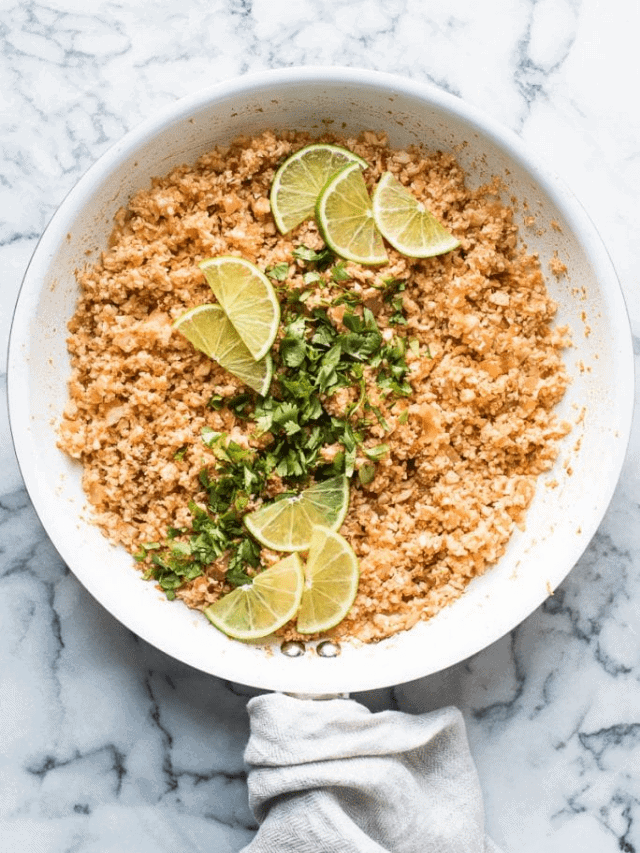 Mexican Cauliflower Rice Isabel Eats