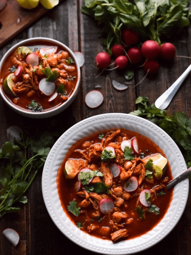 SLOW COOKER CHICKEN POSOLE  STORY