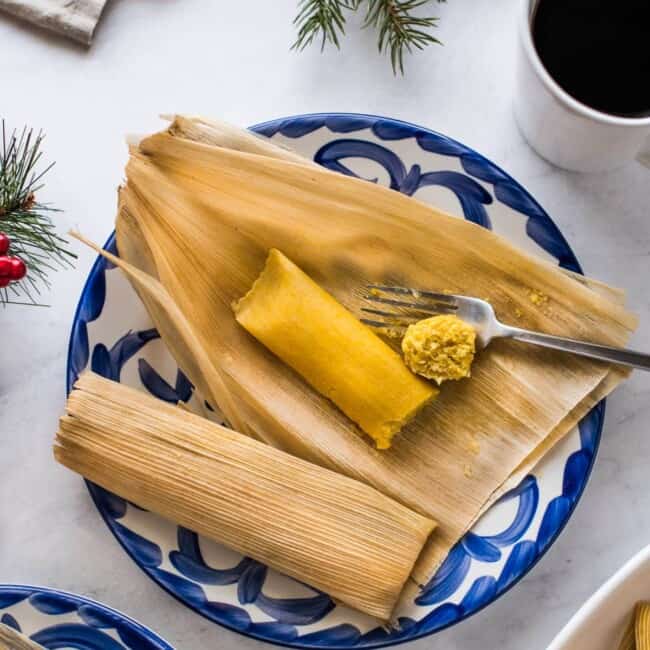 Tamales de Elote (Sweet Corn Tamales)