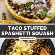 Taco Stuffed Spaghetti Squash