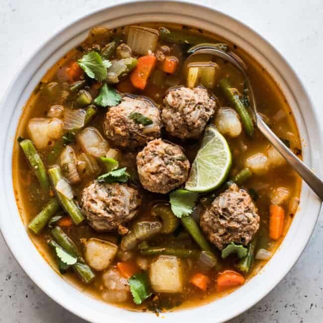 Albondigas Soup recipe