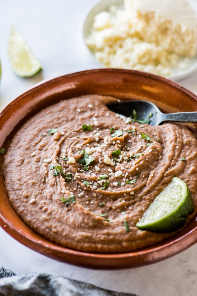 Instant Pot Refried Beans Isabel Eats