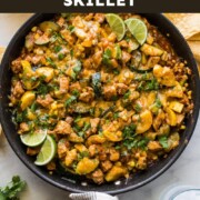 Mexican Chicken and Squash Skillet