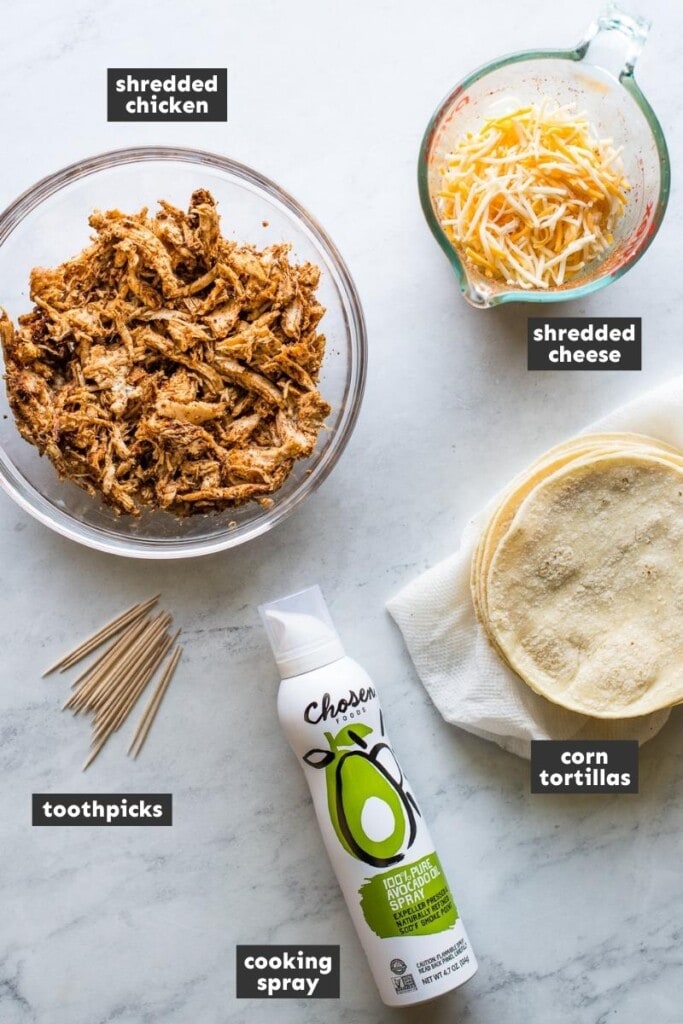 Air Fryer Chicken Taquitos Isabel Eats