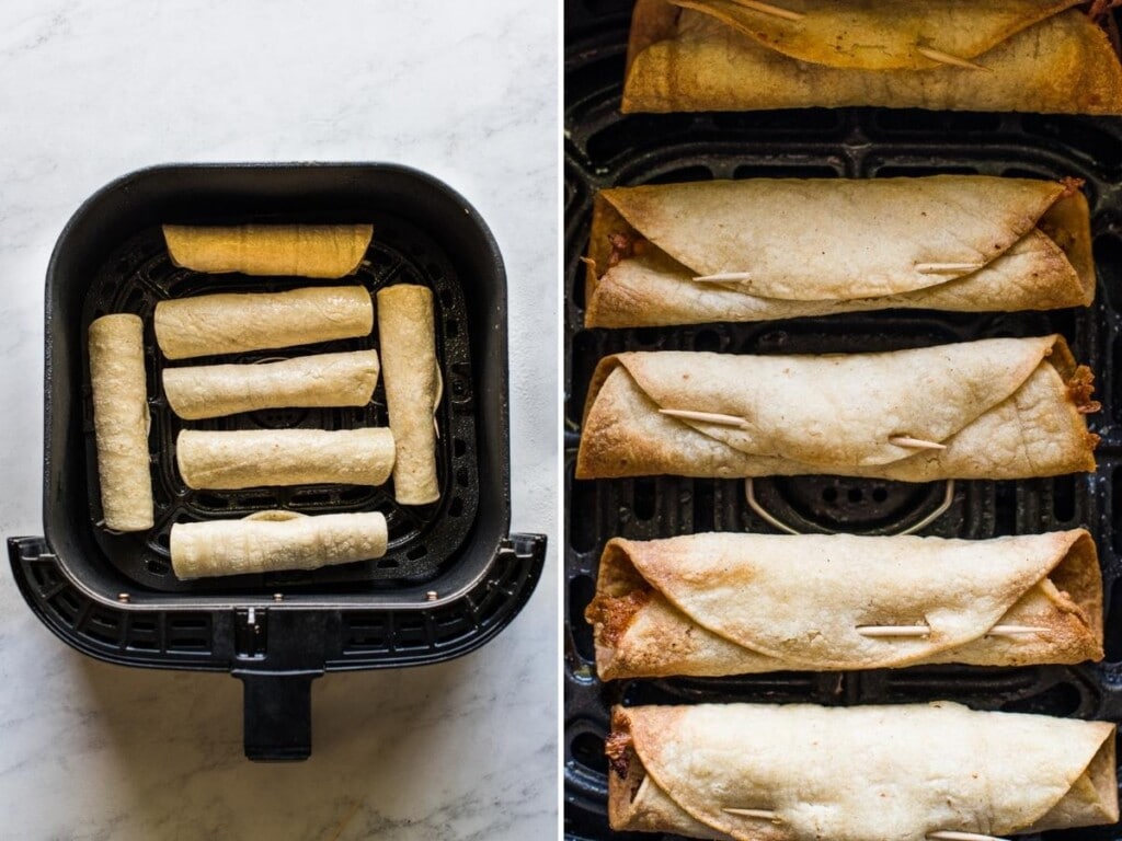 Air Fryer Chicken Taquitos Isabel Eats