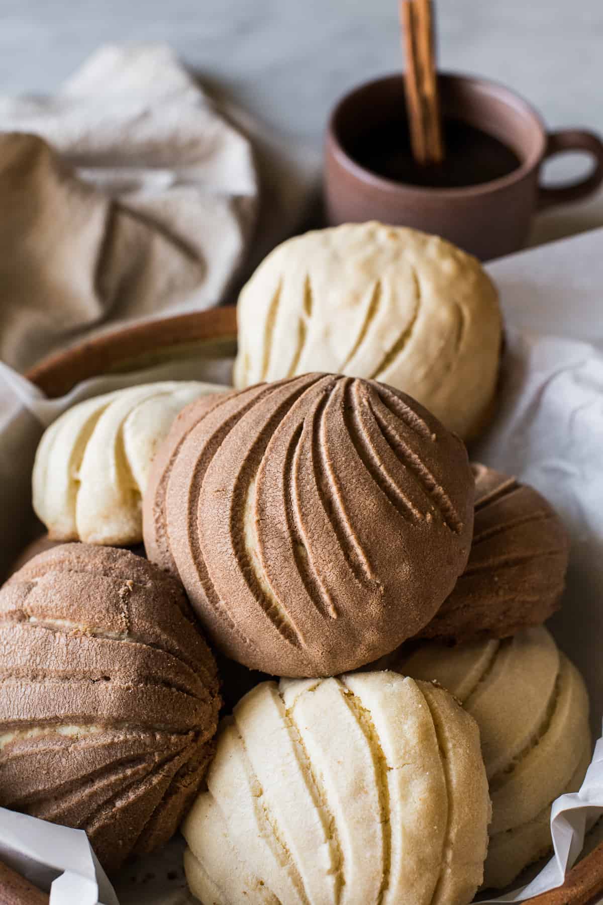 Conchas (Mexican Sweet Bread)