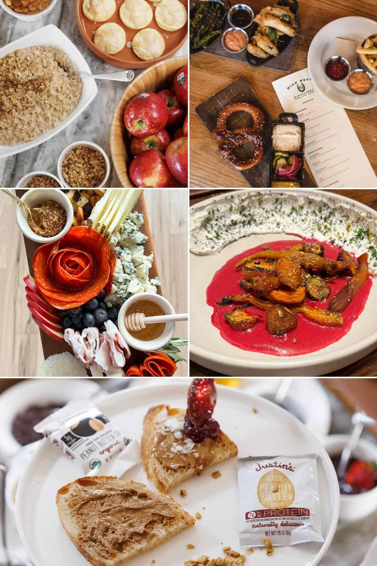 Starr Ranch Growers JUICI Apple, Creminelli Fine Meats, Justin's nut butters, High West Saloon, and Tupelo Restaurant.