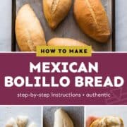 Mexican Bolillo Bread