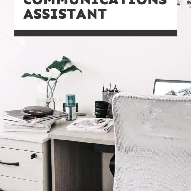 We're Hiring: Communications Assistant