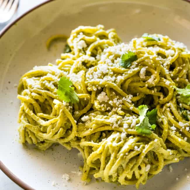 Llubav's Green Spaghetti Recipe