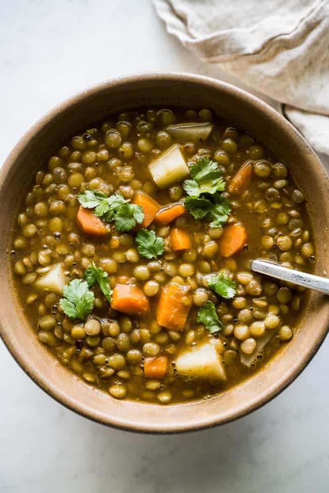 Mexican Lentil Soup