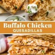 Buffalo Chicken Quesadillas