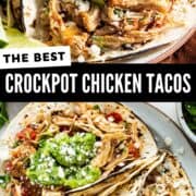 Crockpot Chicken Tacos