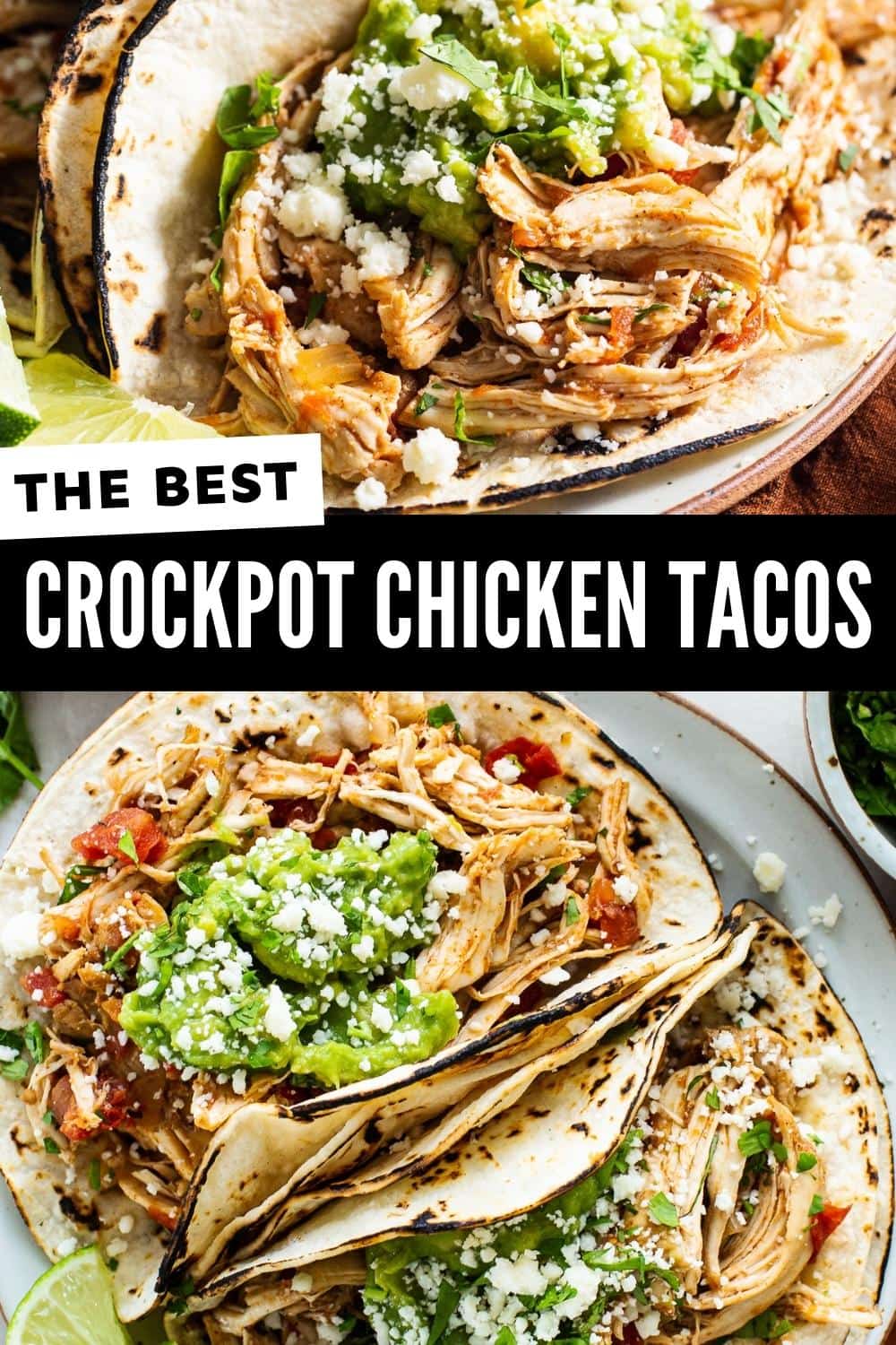 Crockpot Chicken Tacos - Isabel Eats