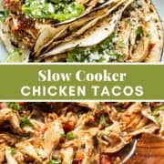 Slow Cooker Chicken Tacos