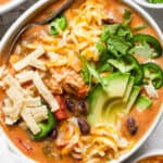 Chicken Enchilada Soup
