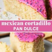 Cortadillo (Mexican Pink Cake)