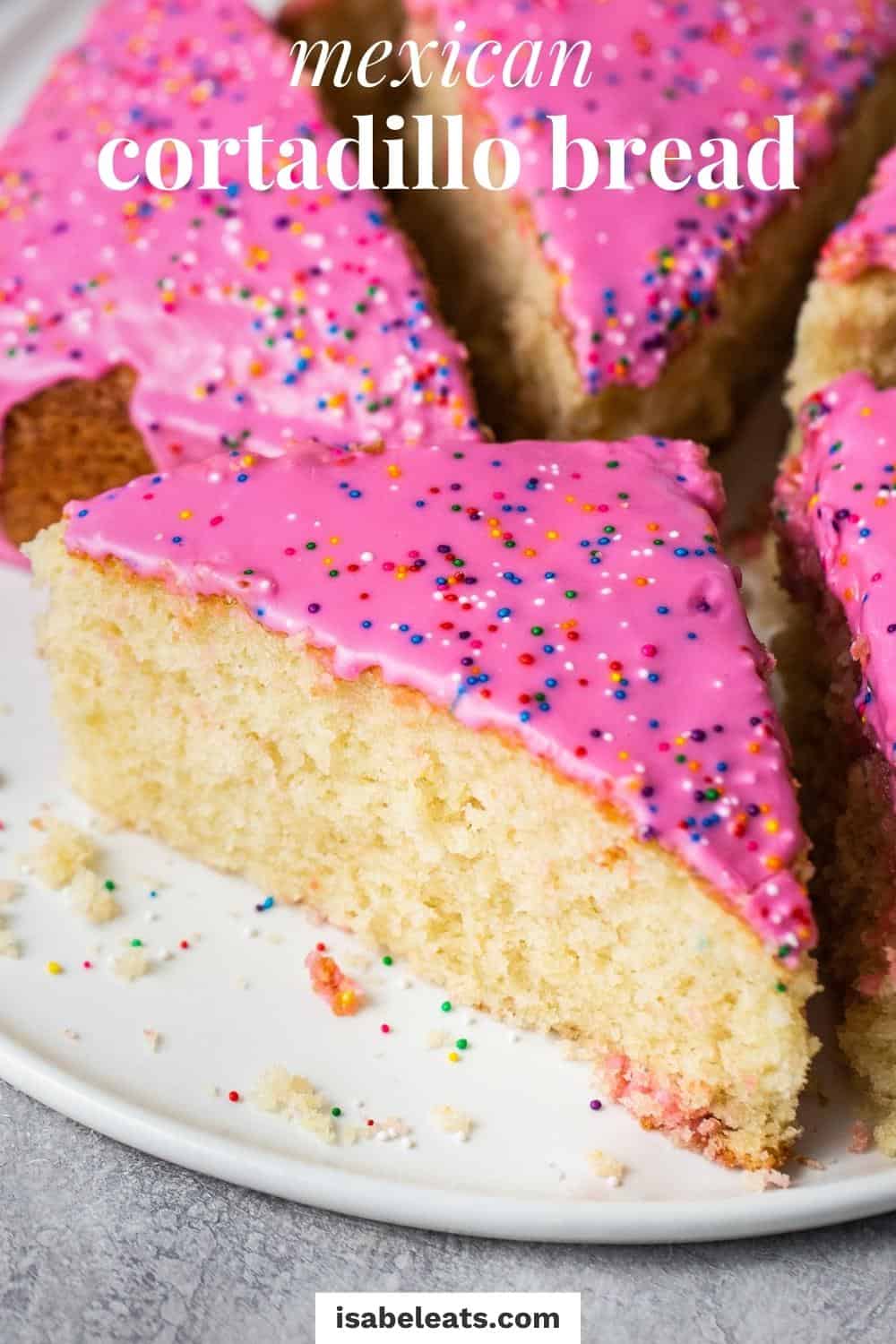 Cortadillo (Mexican Pink Cake) Isabel Eats