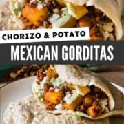 Gorditas de Papas con Chorizo