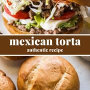 Tortas (Mexican sandwiches)