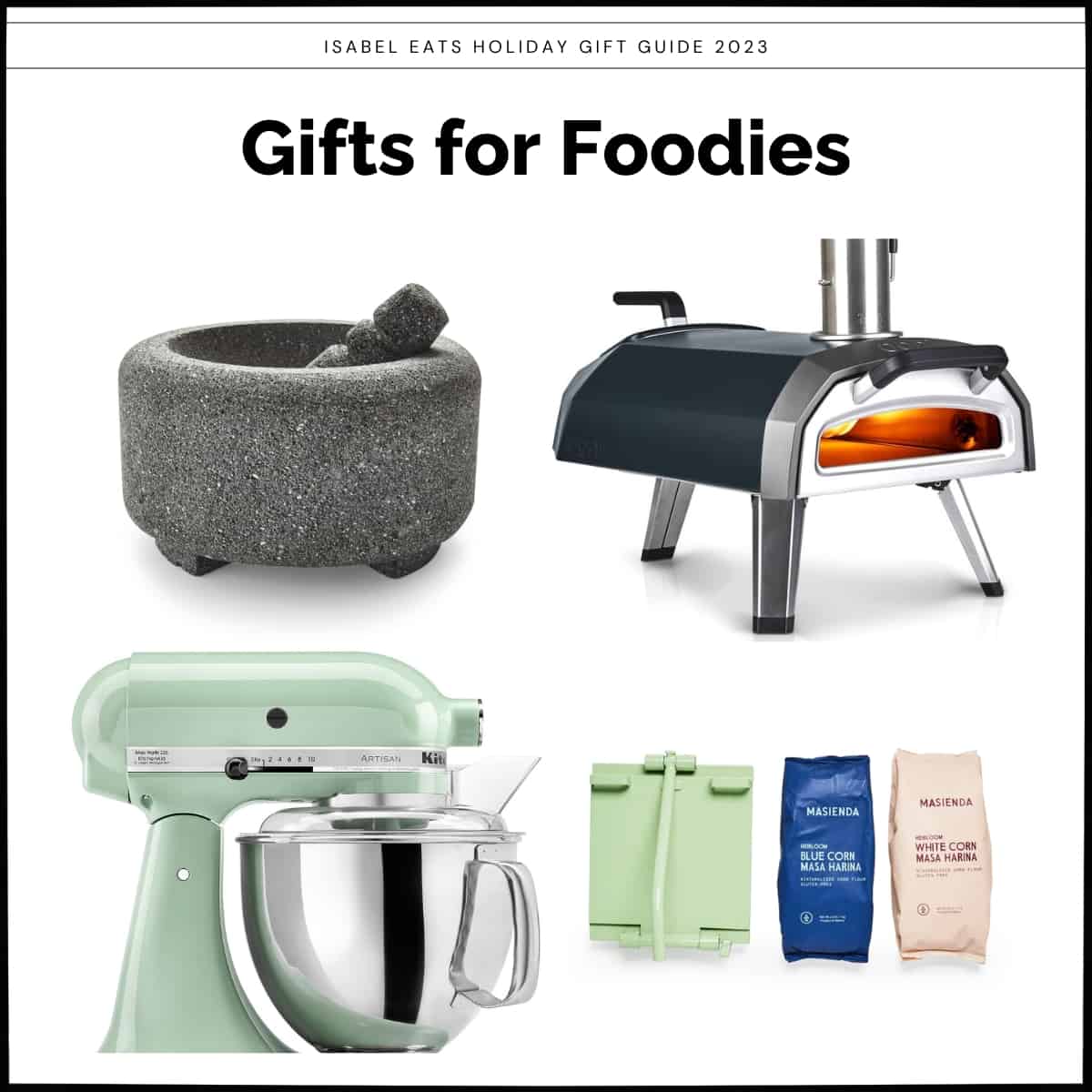 Gifts for Foodies collage