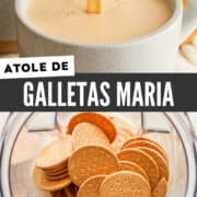 Atole de Galletas Marias