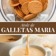 Atole de Galletas Maria